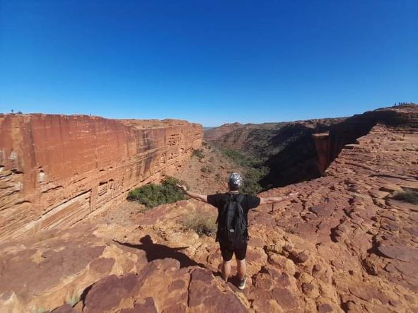 Kings Canyon The Best Northern Territory Road-Trip - Uluru to Darwin Happy Irish Wanderers