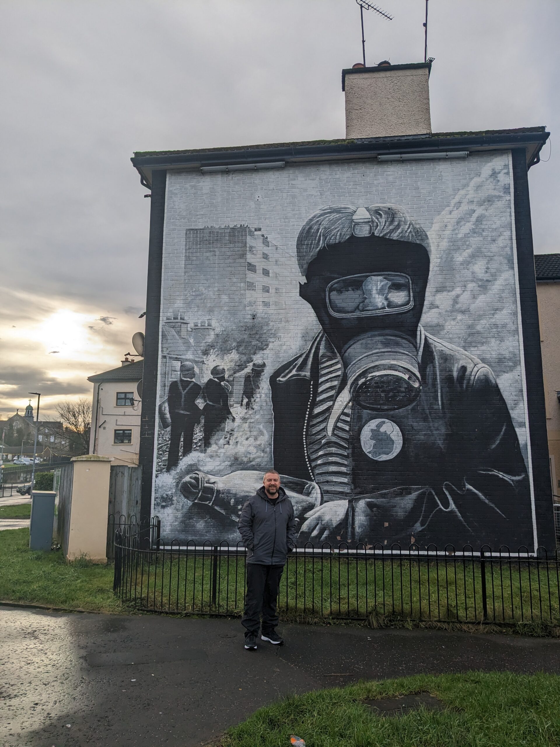 Derry murals Halloween in Derry