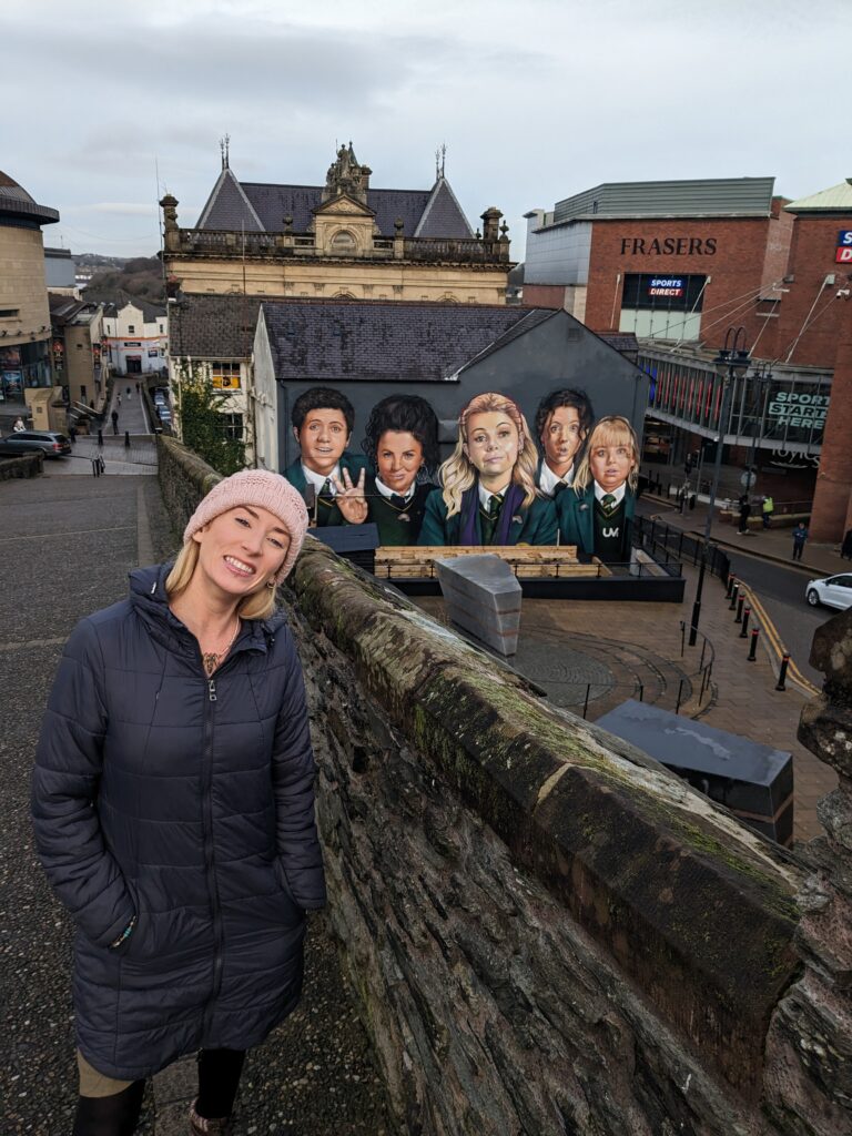 Derry Girls Mural Famous Ireland Landmarks: 101 of The Greatest Attractions - 81-101