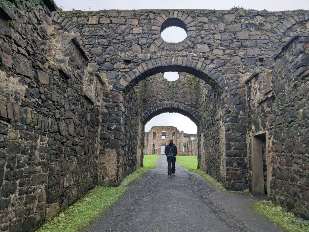 Mussenden Temple exploring inside Famous Ireland Landmarks: 101 of The Greatest Attractions - 81-101