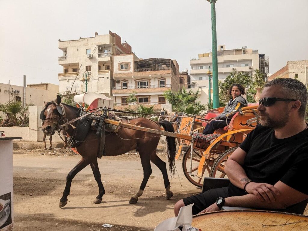 Local transport with horse and cart 8 Easy Ways to Avoid Getting Scammed and Prevent Tourist Traps: The Egypt Edition Happy Irish Wanderers