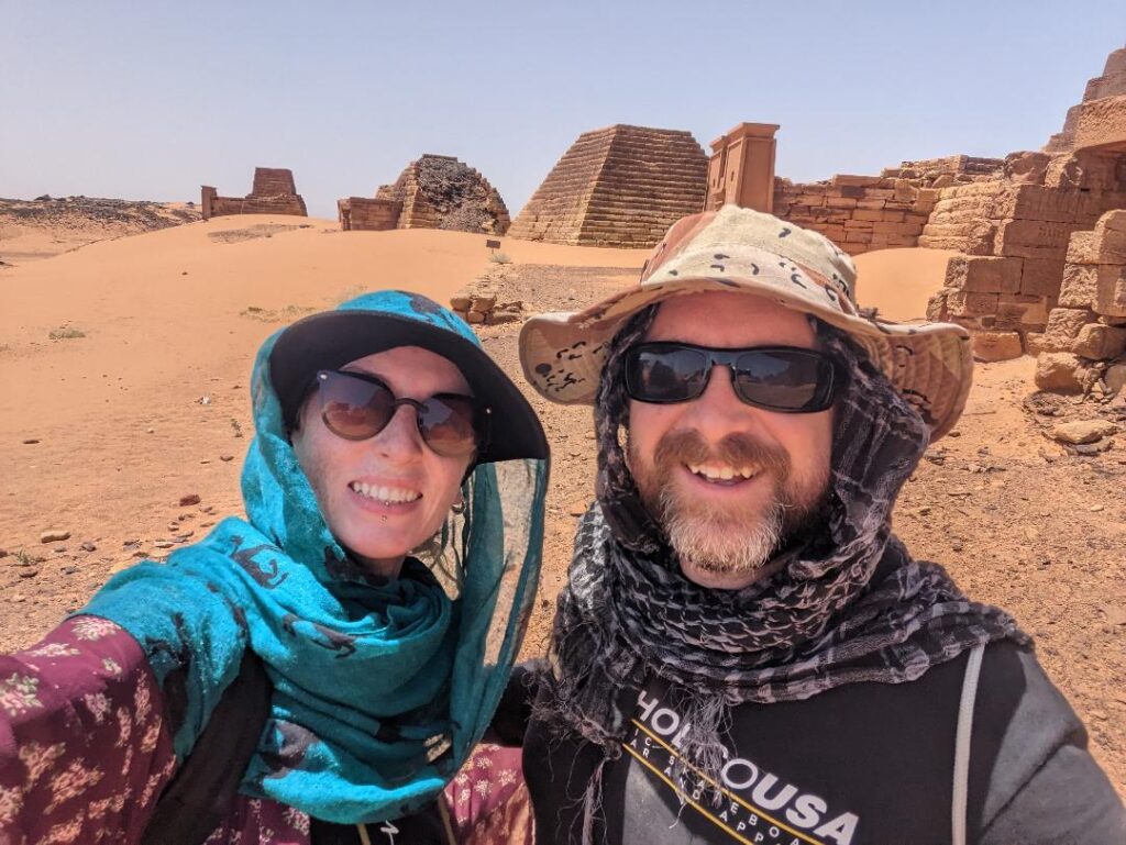 Visiting the Meroe pyramids in Sudan - Happy Irish Wanderers