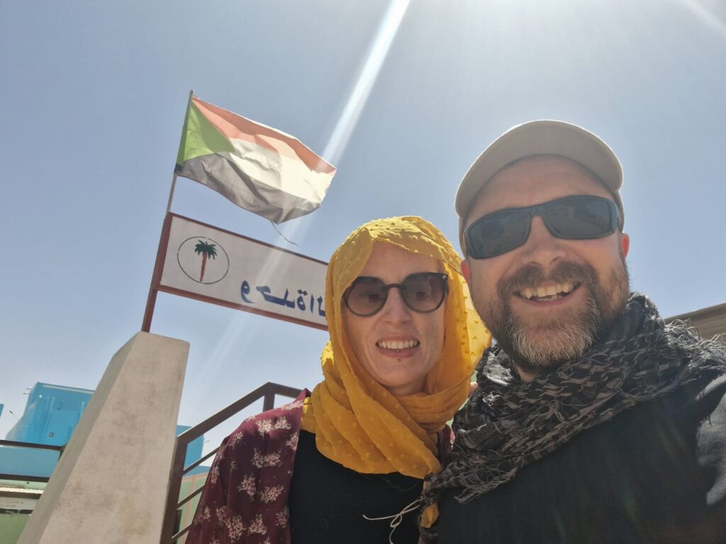 Happy Irish Wanderers in Sudan.