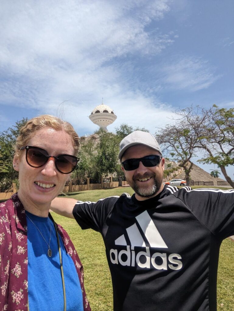 Happy Irish Wanderers in Muscat Oman