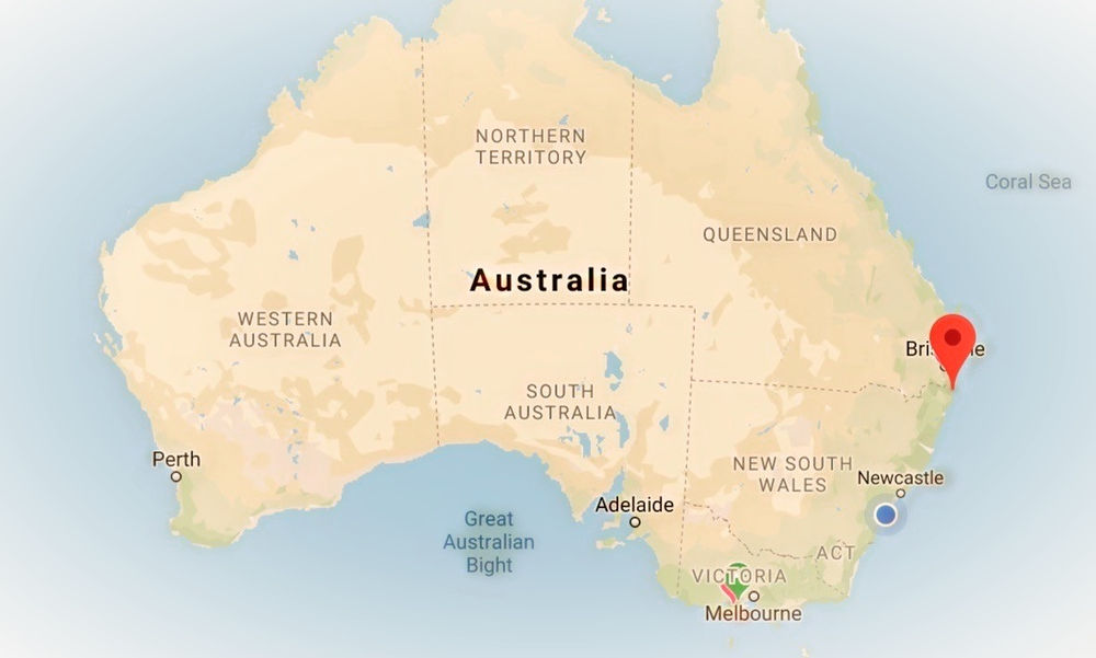 Australia map