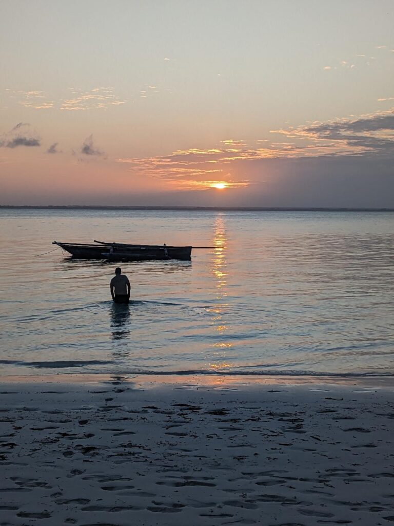 Zanzibar Holiday - Pingwe paradise beach in Zanzibar - happy Irish Wanderers