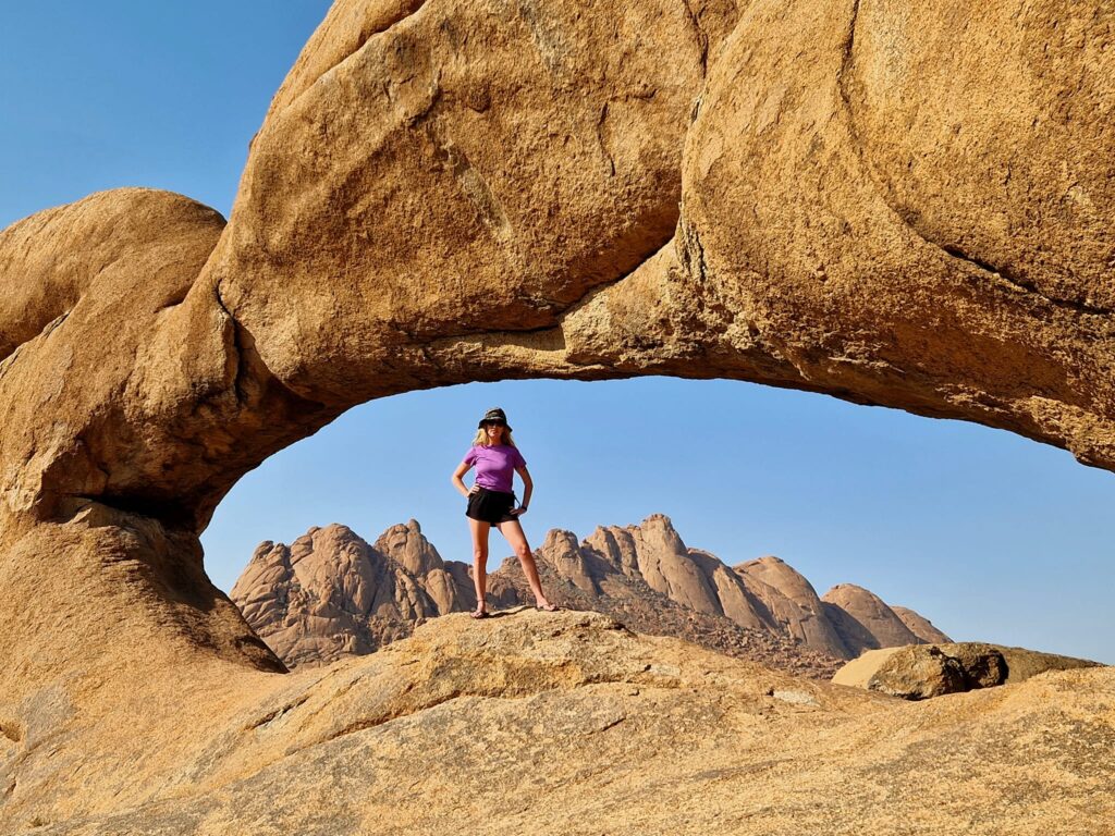 Kate from Happy Irish wanderers in Namibia 