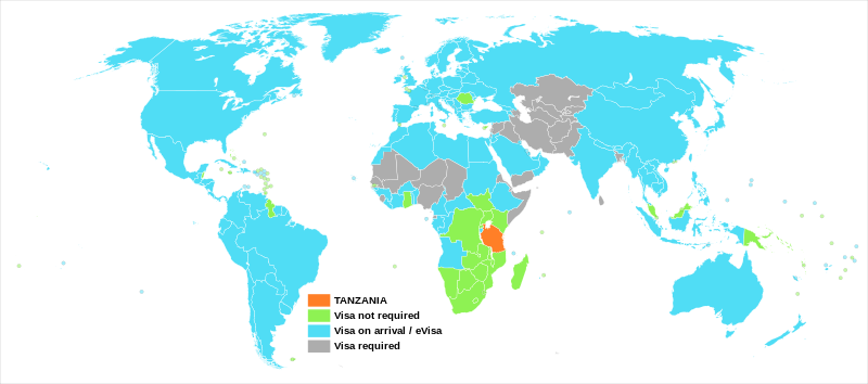 17 Africa Visas - Tanzania Visa  - Happy Irish Wanderers