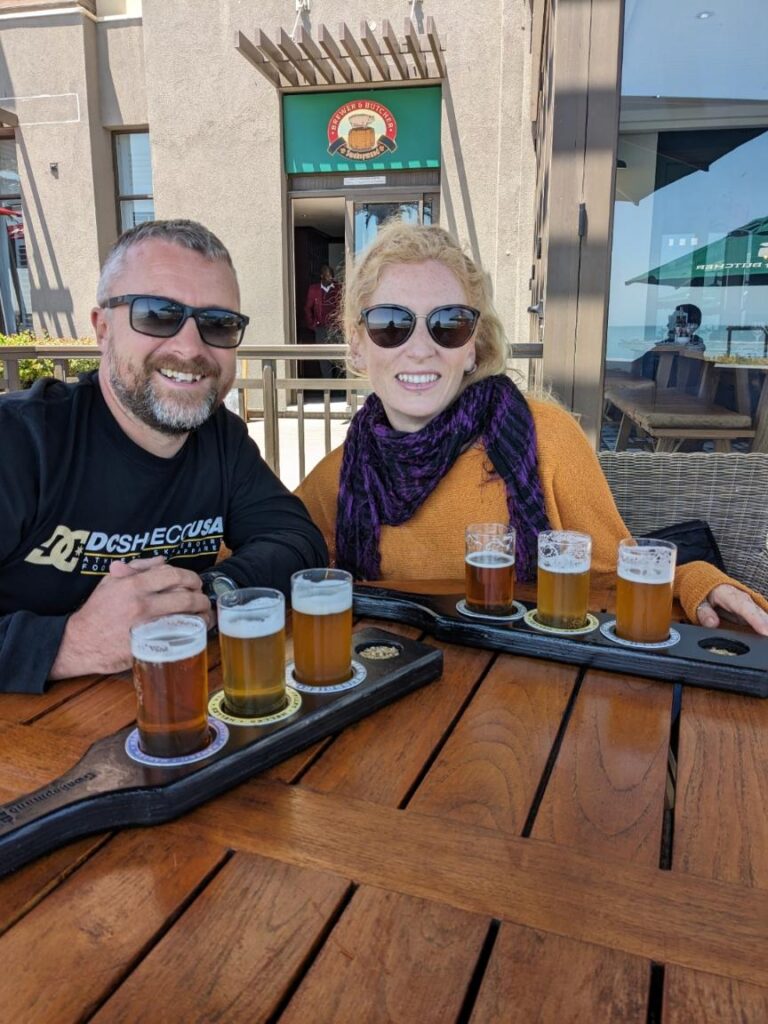 Happy Irish Wanderers in Swakopmund 