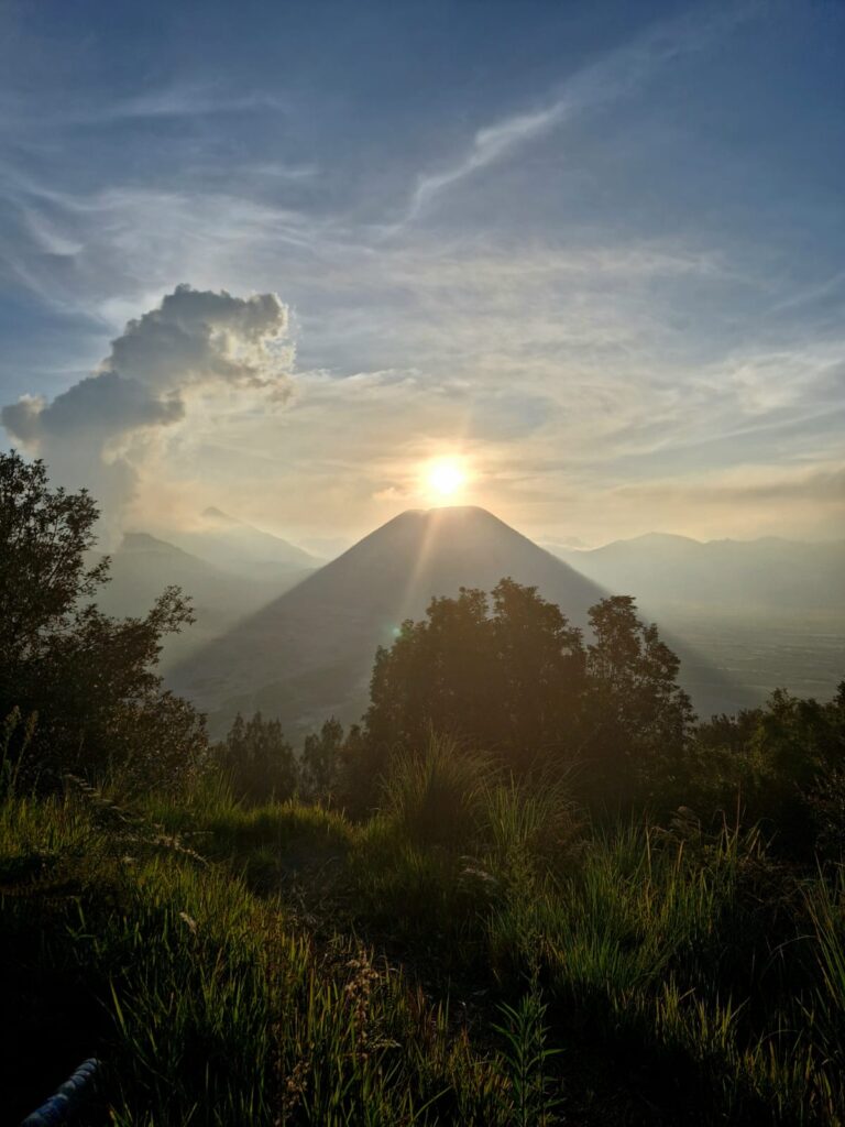 Mentigen hill view of Mount Bromo Volcano. King Kong Hill - The Best Spot For Mount Bromo Sunrise - Happy Irish Wanderers