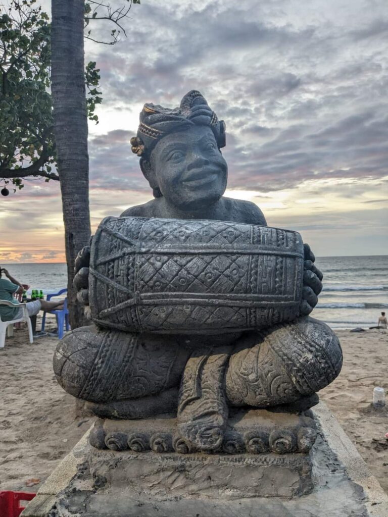 Indonesia statue in Kuta Or Seminyak - Which One Is The Better To Stay - Happy Irish Wanderers