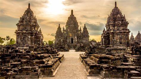 Prambanan temple in Java
