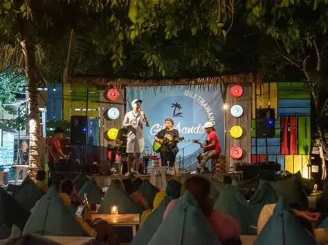 Live music on Gili T Which Gili Island is the Best?