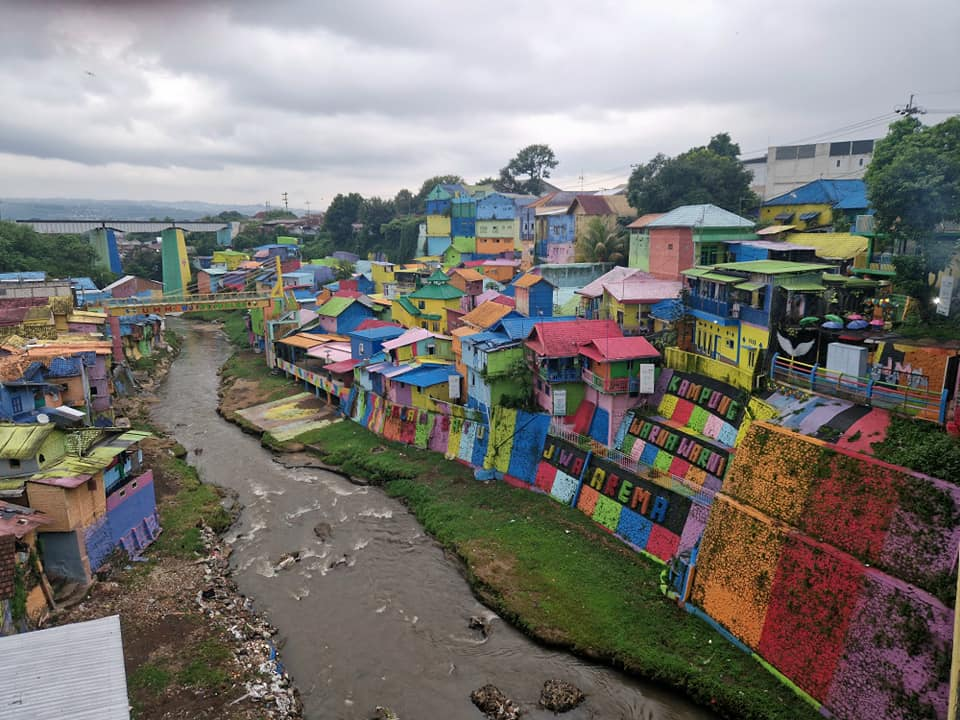 Malang colourful village of Jodipan 2-Week Indonesia Itinerary In Java & Bali Happy Irish Wanderers