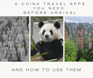 5 Must have China travel apps