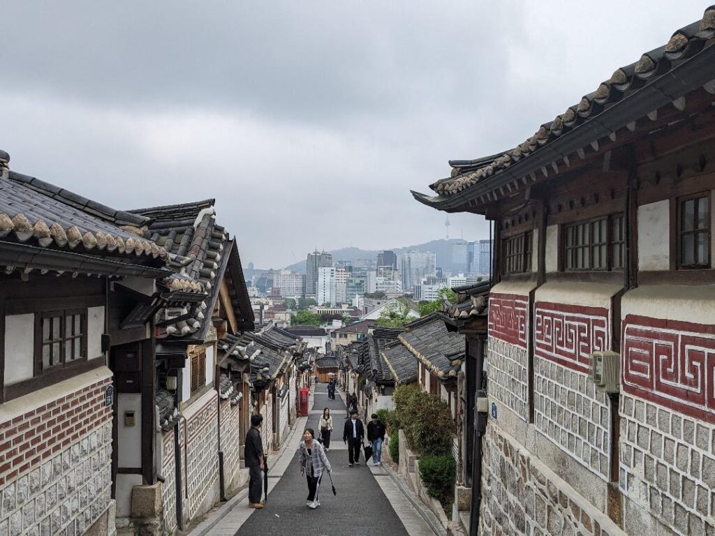 Bukchon Hanok Village in greatest attractions in Seoul South Korea Happy Irish Wanderers