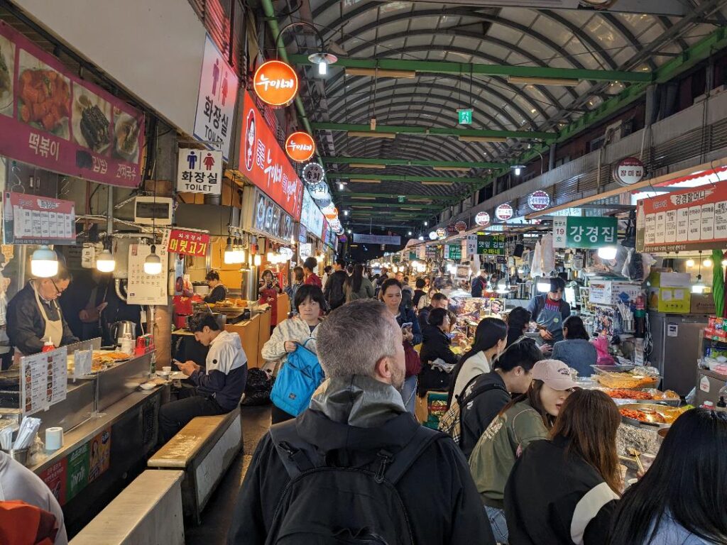 Gwangjang Market greatest attractions in Seoul South Korea Happy Irish Wanderers