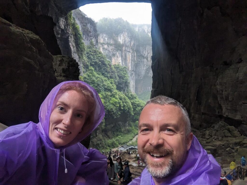 Wet weather in China trip Happy Irish Wanderers