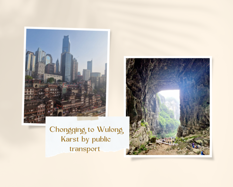 How to get to Wulong Karst from Chongqing by public transport