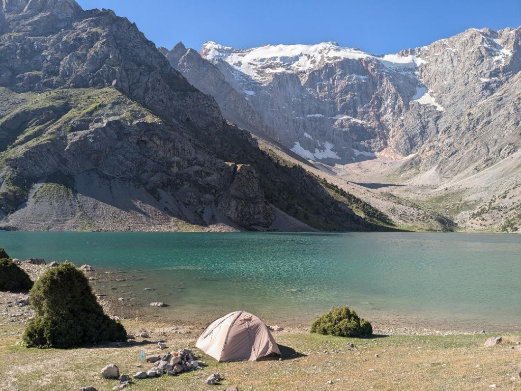 Tajikistan Holiday camping at the Fann mountains Happy Irish Wanderers