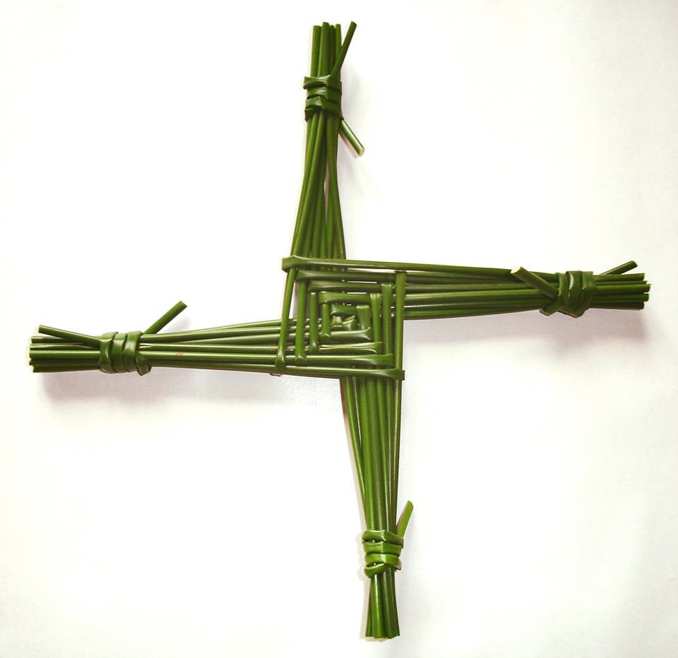 St Brigid's cross Irish symbols Happy Irish Wanderers