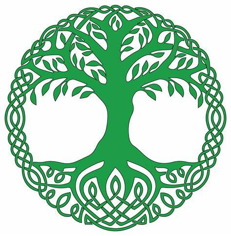 Tree if life Irish symbols Happy Irish Wanderers