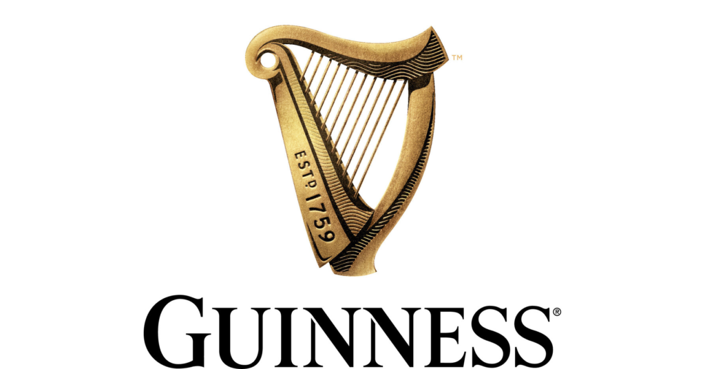 Guinness harp irish symbols 