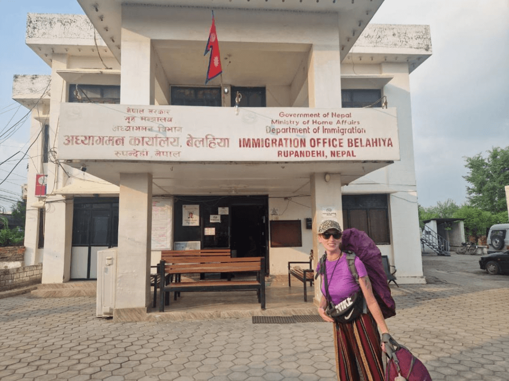 Nepal Immigration office. India to Nepal: Easy Guide for Foreigners Crossing the Sonauli Border Happy Irish Wanderers