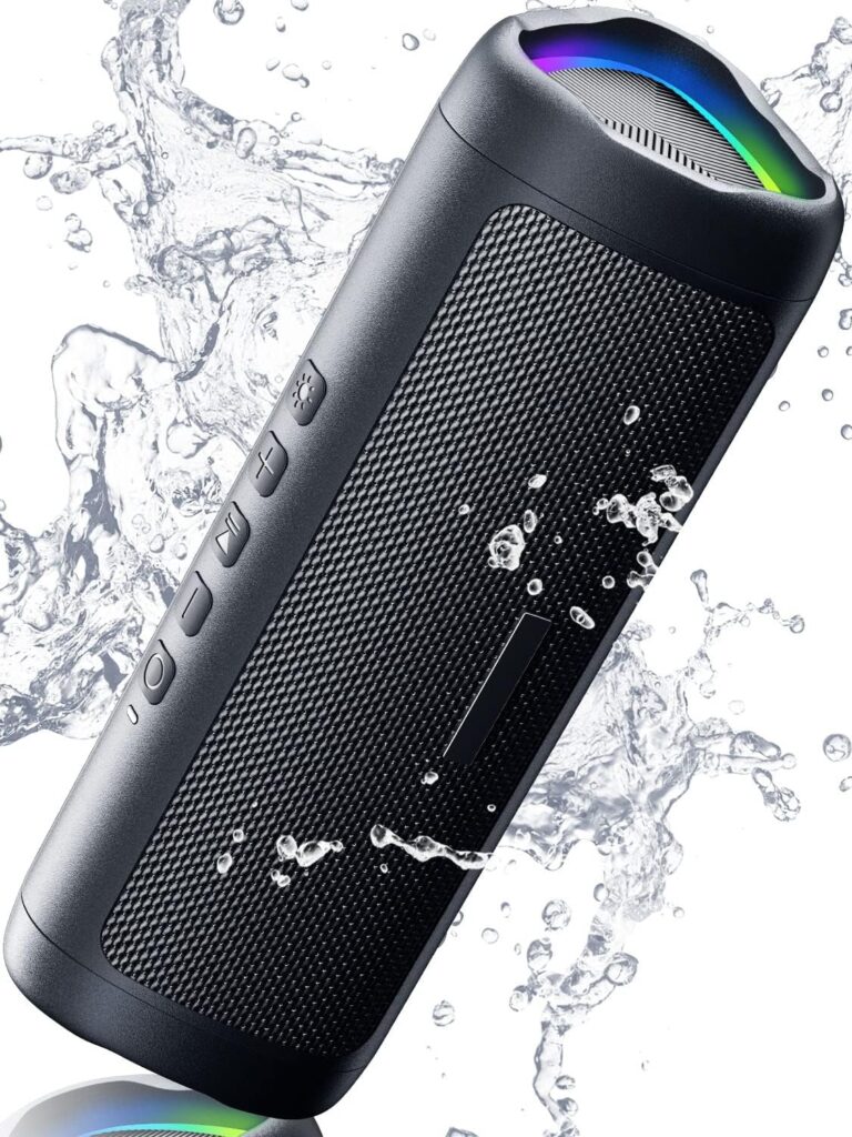 33 Cool Travel Gifts for Men They Will Love - Bluetooth Waterproof Speaker - Happy Irish Wanderers