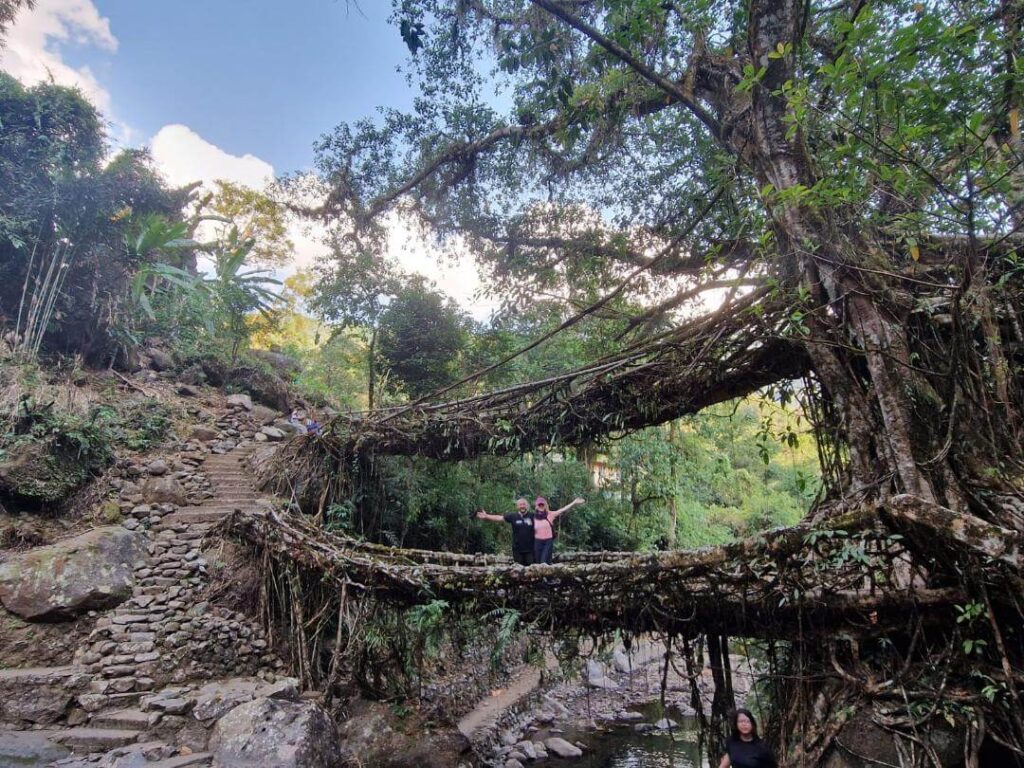 Double Decker Living Root Bridge Visit Cherrapunji 3 day Itinerary Happy Irish Wanderers (1)