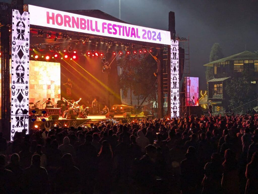 The music stage. Is the Hornbill Festival Nagaland Worth Visiting? Everything to Know Happy Irish Wanderers