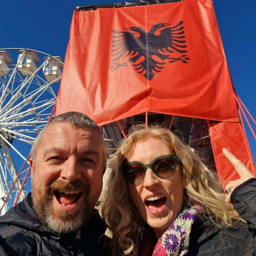 Albanian flag Things to do in Tirana Happy Irish Wanderers