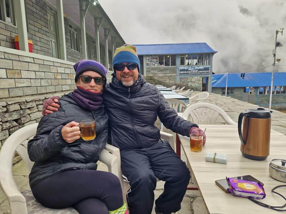 Cheers to your accomplishment 6-Day Annapurna Base Camp Trek WITHOUT a Guide Happy Irish Wanderers