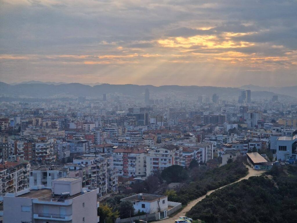 Tirana cable car Dajti Ekspres Things to do in Tirana Happy Irish Wanderers