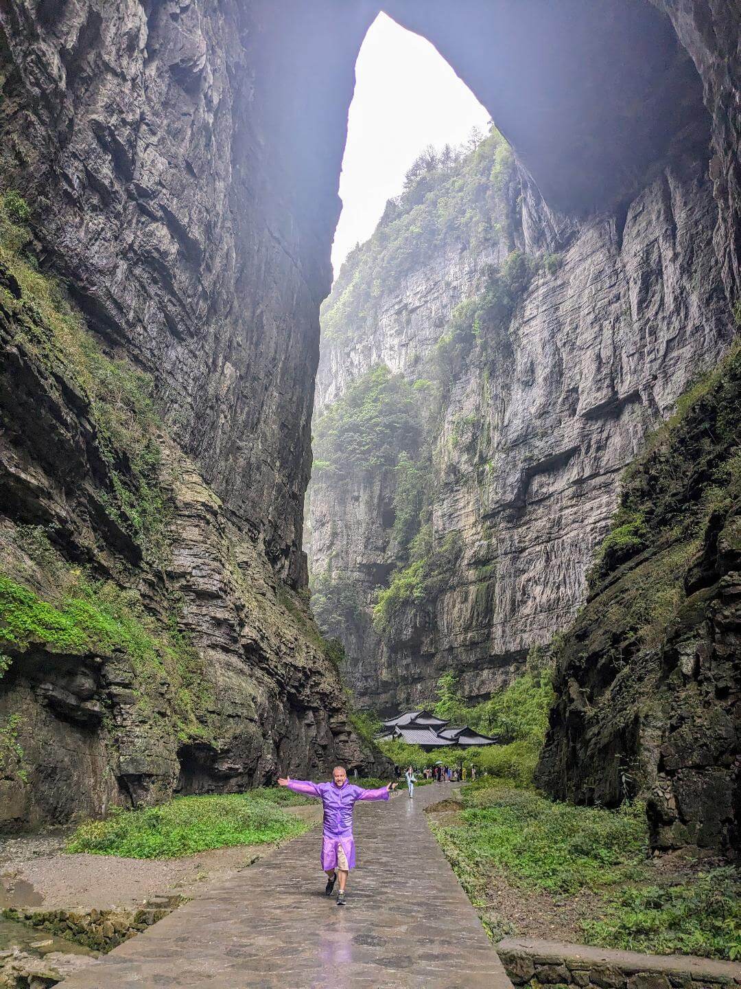 Karst landscape at Wulong Karst Happy Irish Wanderers