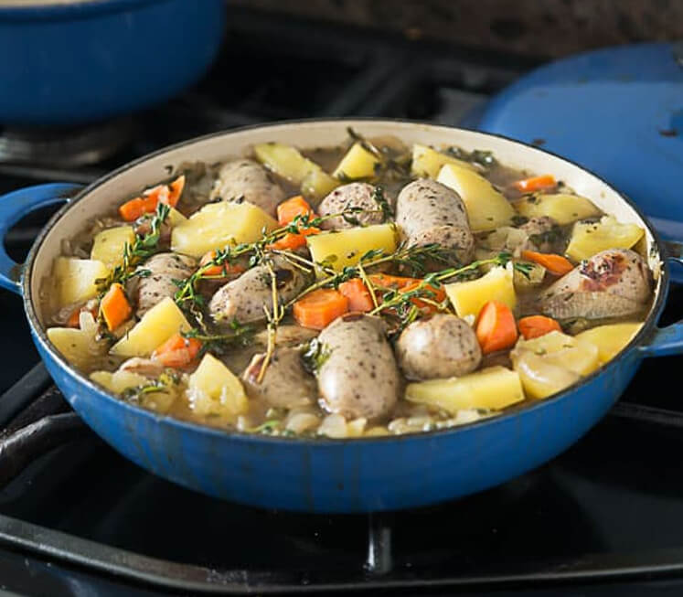 Traditional Irish Food Irish Coddle Happy Irish Wanderers