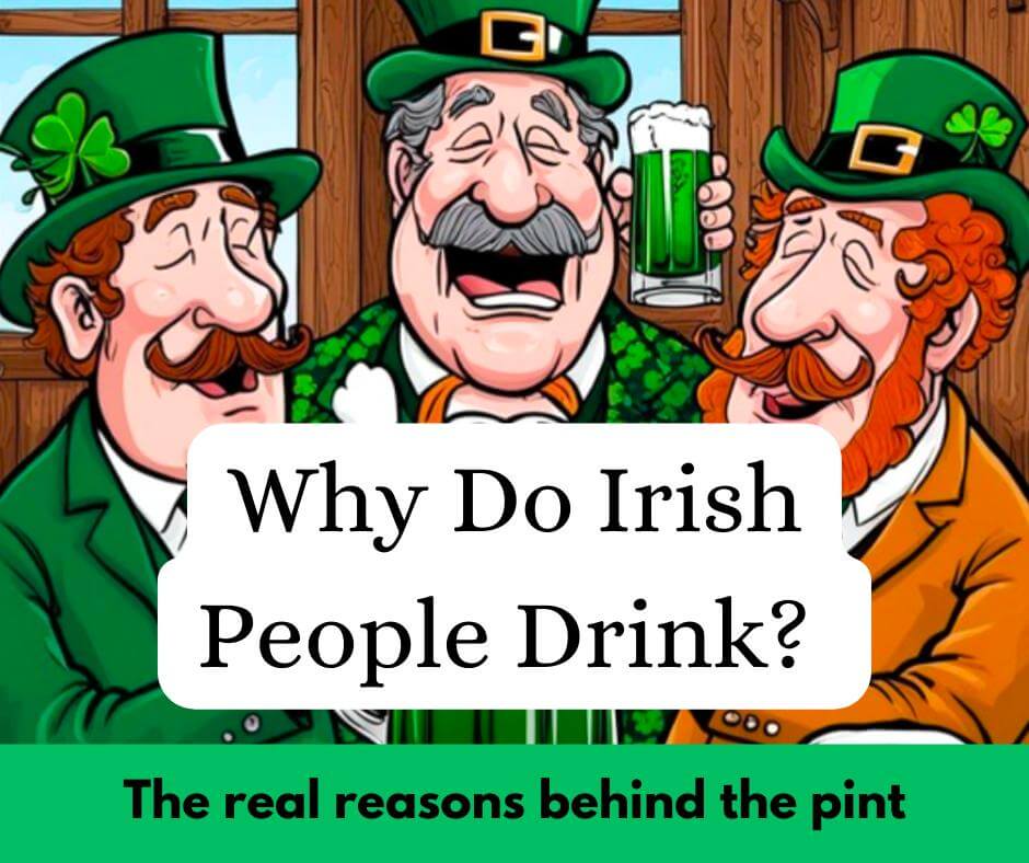 Why Do Irish people drink? Happy Irish Wanderers