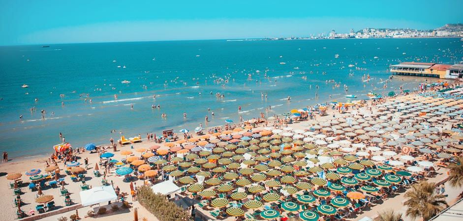 Durres beach albania