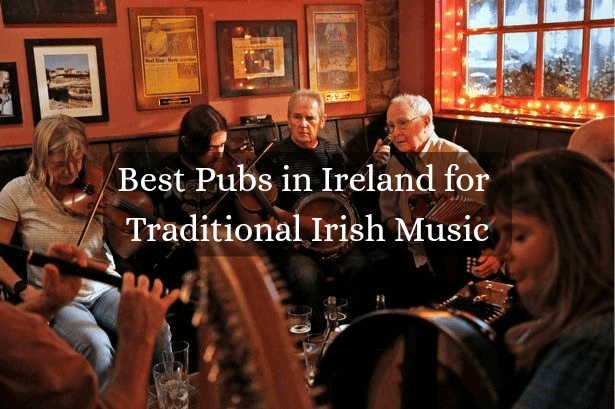 best pubs in ireland for traditional music feat image Happy Irish Wanderers