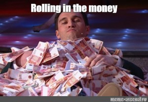rolling in the money meme stayy22