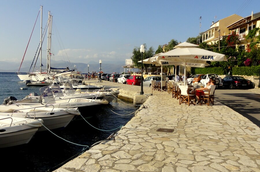 Corfu Waterfront promenade