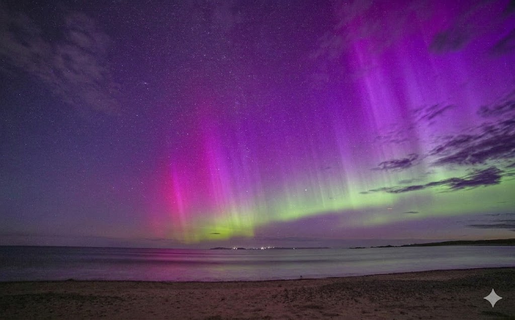 Northern Lights in Ireland in Donegal 2026.