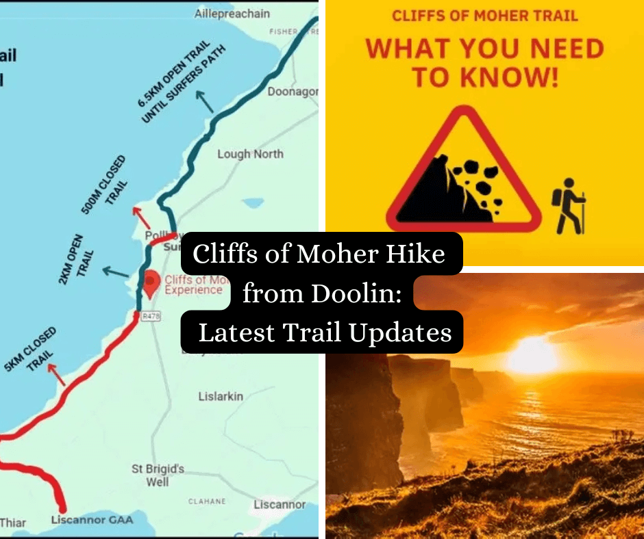 Cliffs of Moher hike from Doolin Happy Irish Wanderers