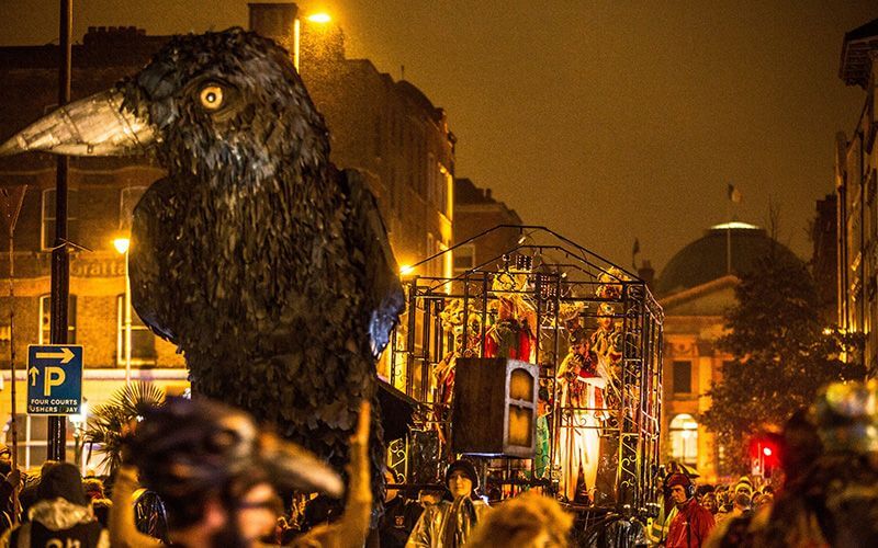 Bram stoker festival Halloween in Dublin