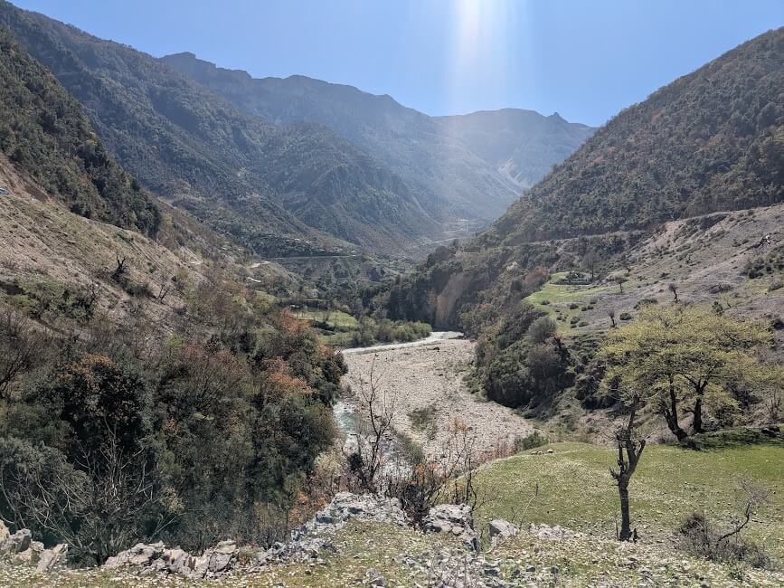 Landscape near Gjirokaster Albania Best time to visit Albania