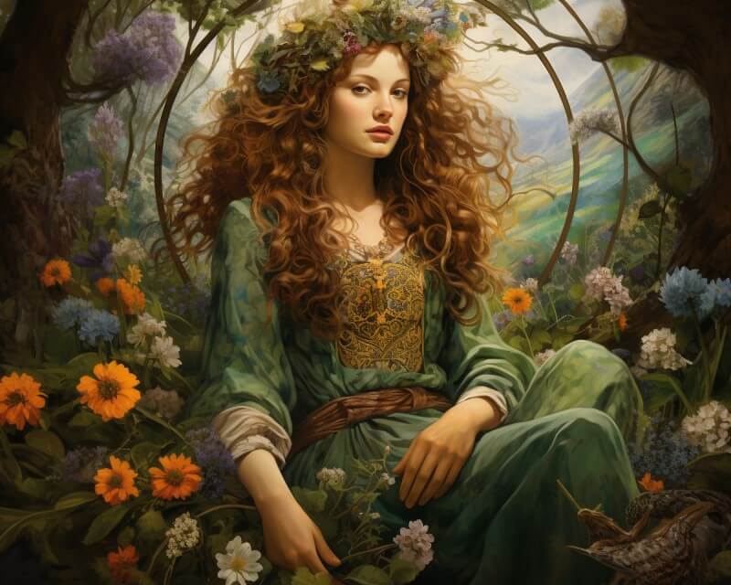 St Brigid Unique Irish Girl Names Inspired by Celtic Mythology