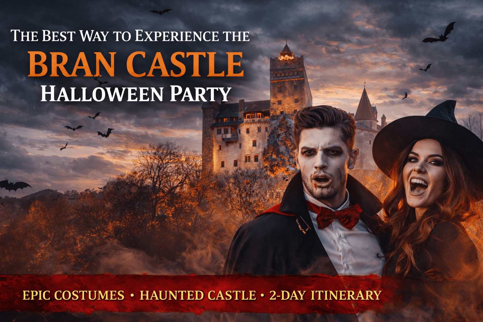 Bran castle halloween Party tour