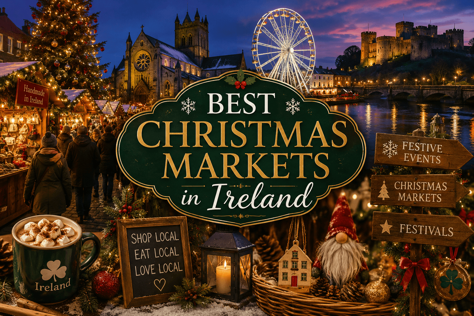 Christmas markets in Ireland Guide feature image