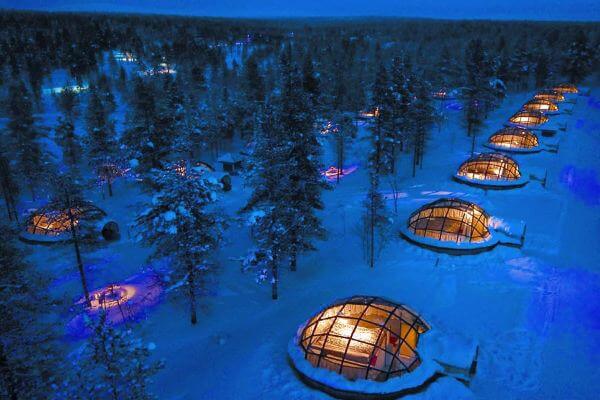 Kakslauttanen Arctic Resort, Finland Best Winter Festivals in Europe: