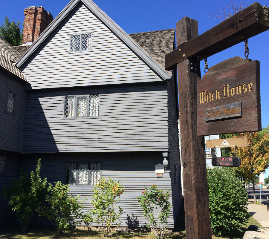 Witch House Salem Halloween in Salem 